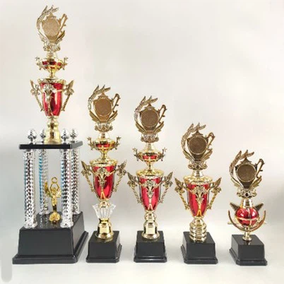 Plastic voetbaltrofee
